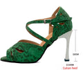 Latin Ballroom Dance Heels | Cuban Heel | Multi-Color