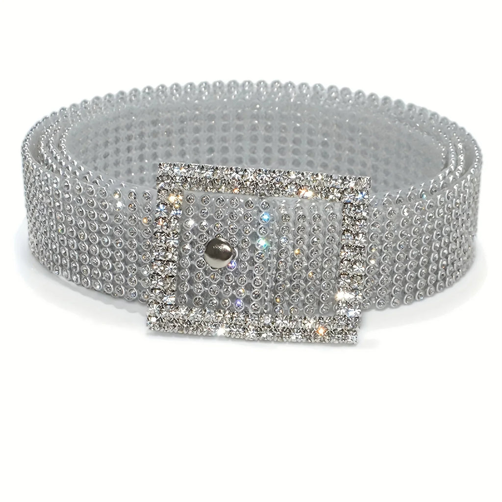 Full Rhinestone Wide Belt | Stage & Dressy