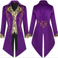 Steampunk Tailcoat | Gold Embroidery
