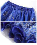Bollywood Belly Dance Costume | 5-Piece Set with Veil & Headpiece