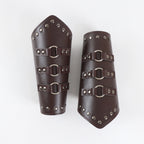 Buckled Faux-Leather Bracer | Single