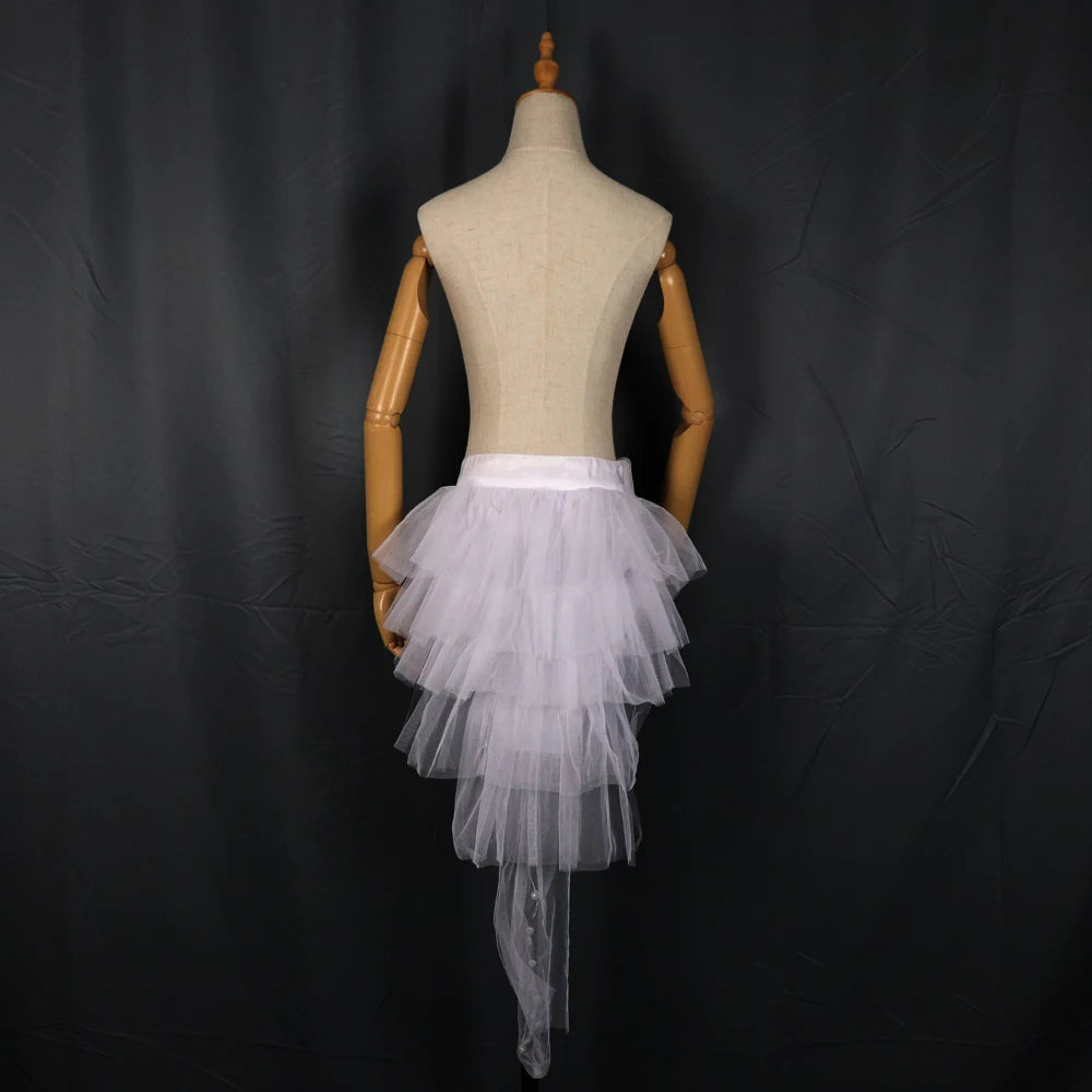 LED Tutu Skirt | Rainbow Glow | Tiered Train | Rave & Stage