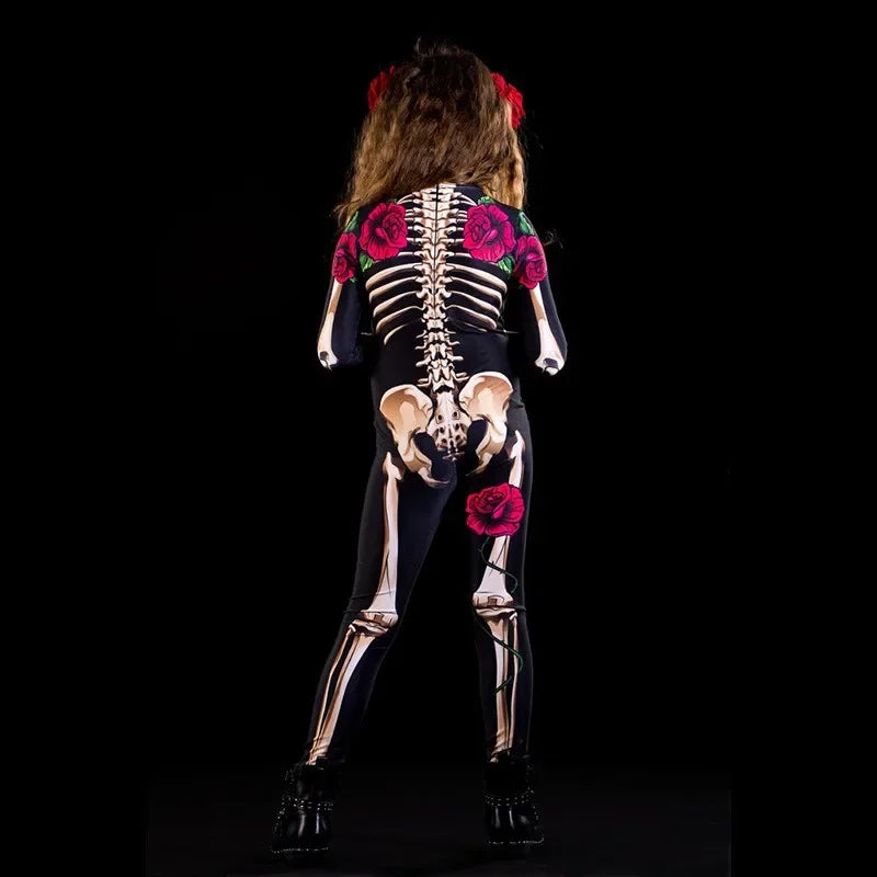 Rose Skeleton Catsuit | Adult & Kids