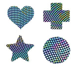 Laser Sequin Nipple Pasties | Ultra-Thin | Multi-Shape