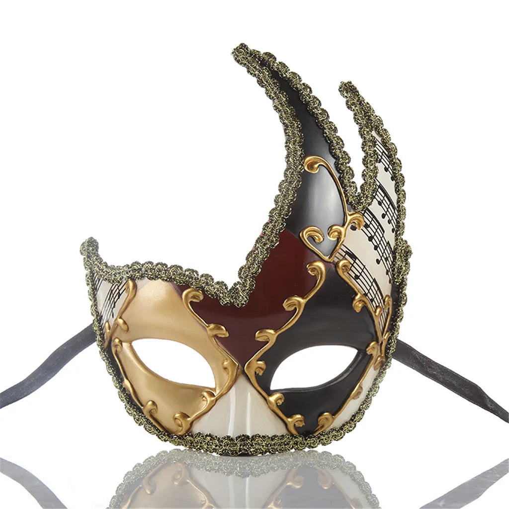 Venetian Masquerade Half-Face Mask | 14 Colors