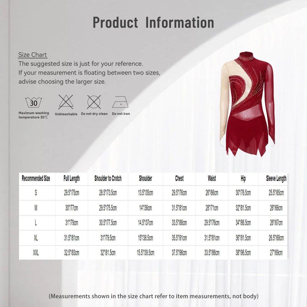 Starlight Rhinestone Dance Leotard Dress