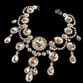 Rhinestone Necklace & Earring Set | Crystal Drop