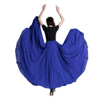 720° Full-Circle Chiffon Dance Skirt | Ballet & Latin | 5 Colours