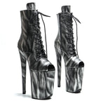 9-Inch Gradient Platform Ankle Boots