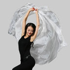 Tie Dye Silk Belly Dance Veil - Performance Scarf 250cm x 114cm