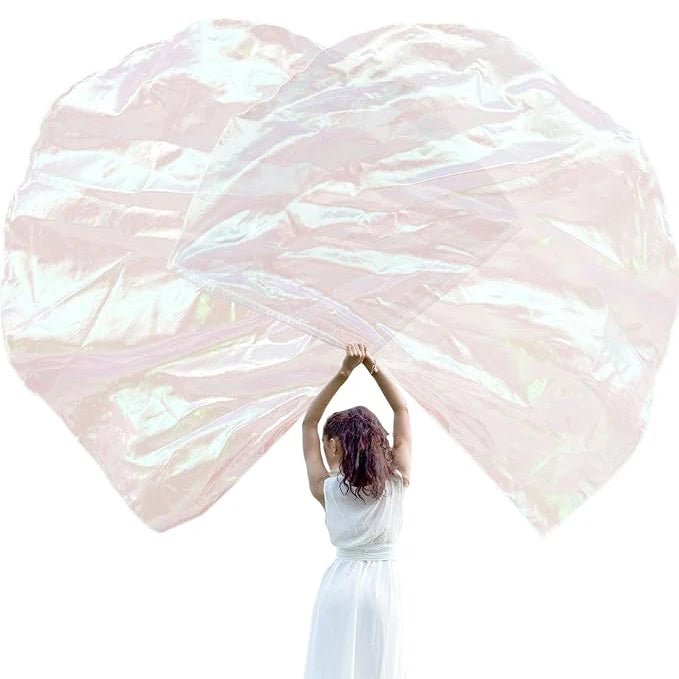 Praise Worship Dance Flags | Set of 2 | Silk Chiffon