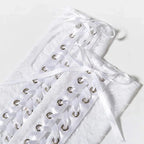 Lace-Up Fingerless Gloves | Gothic