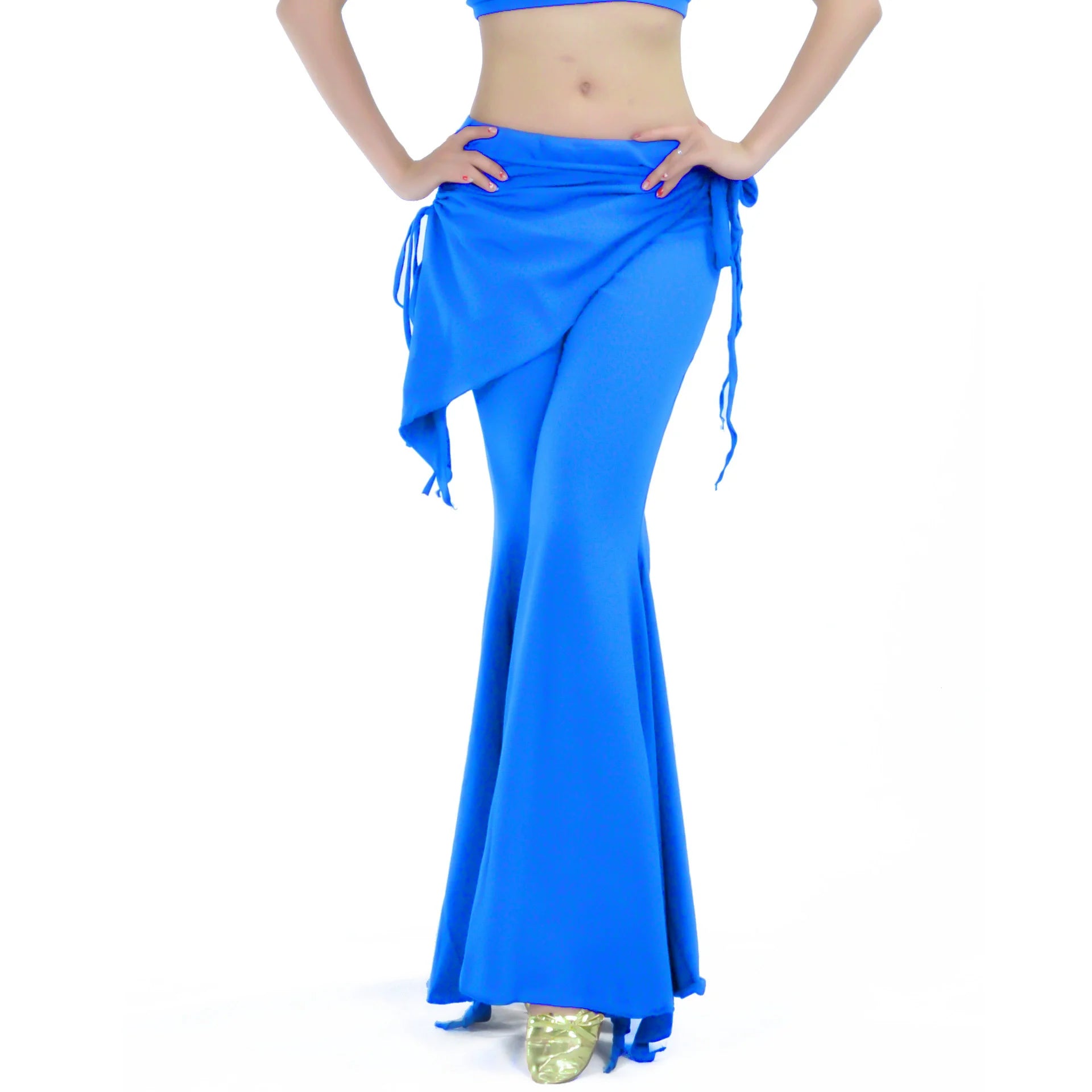 Tribal Belly Dance Flare Pants | Bead Detail | 15 Colors
