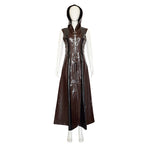 Archer Ranger Costume | Faux Leather Hood Dress