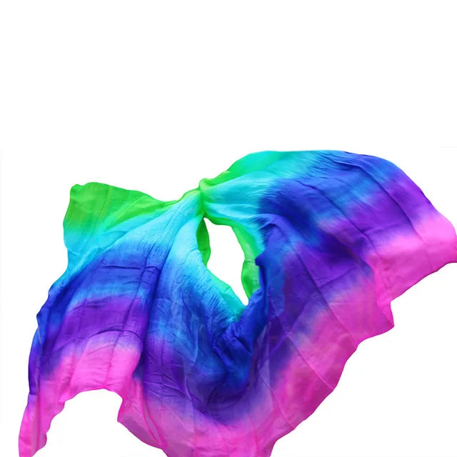 Silk Belly Dance Veil | Gradient