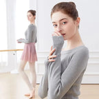 Ballet Knit Sweater | Cropped Warm-Up | M–XL