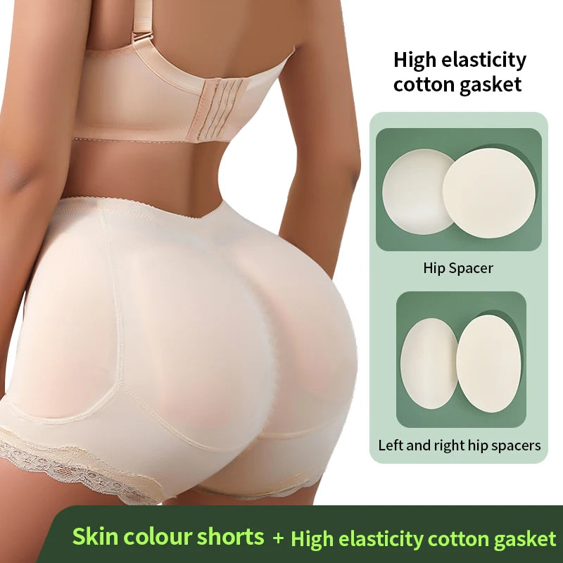 Silicone Hip & Butt Padding Shorts | Drag & Curve Enhancement