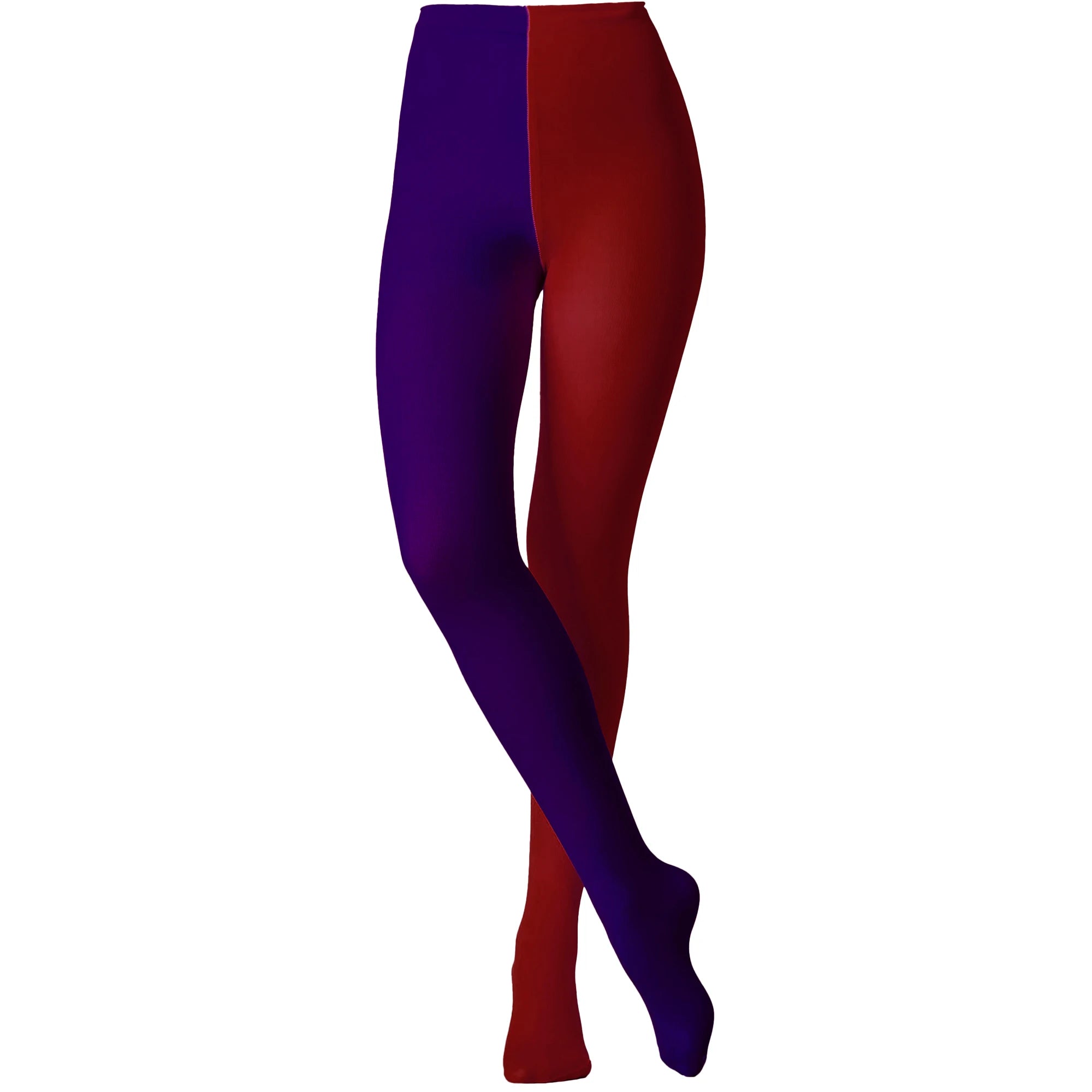 Two-Tone Colorblock Tights | Dopamine Colors | 27 Combos