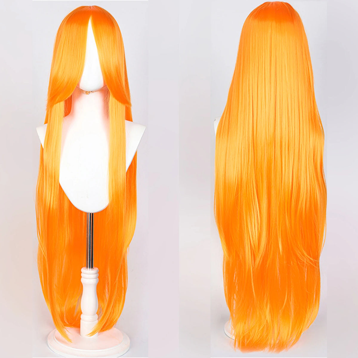 Long Straight Wig | Fringe | 100 cm