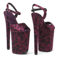 23cm Leopard Platform Sandals - Fashion High Heel Dance Shoes