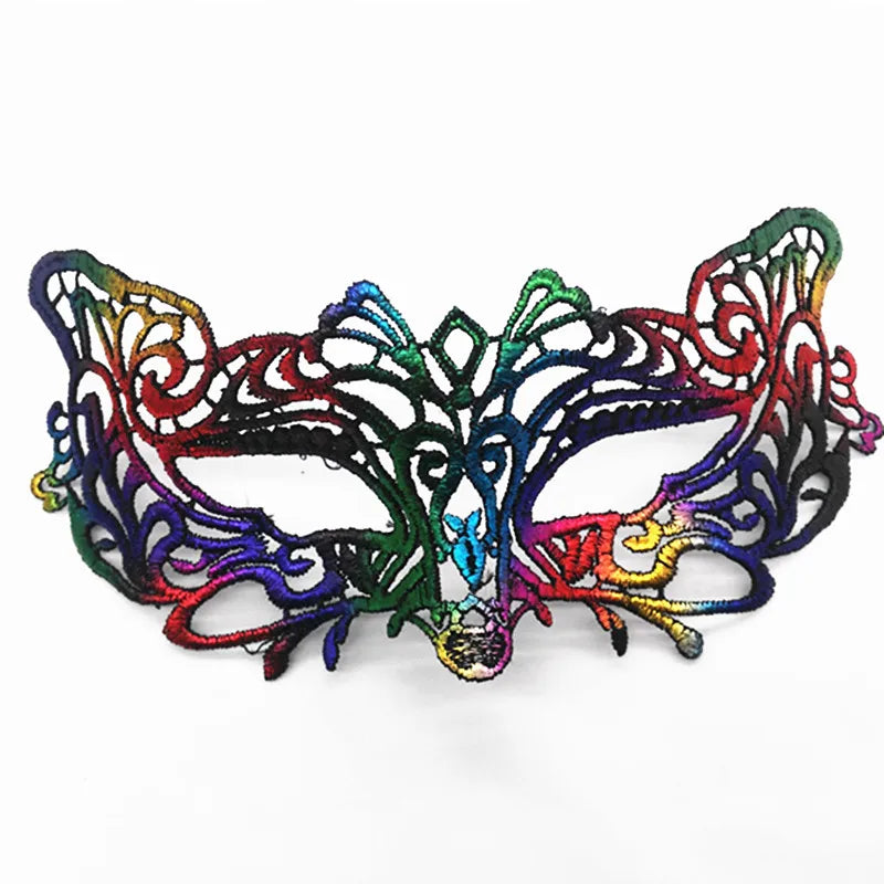 Lace Masquerade Eye Mask | Hollow Filigree | 28 Styles
