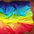 Silk Belly Dance Veil | Gradient