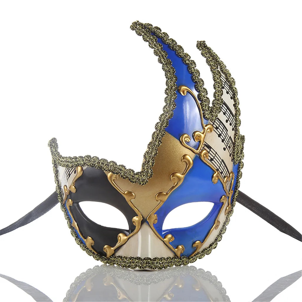 Venetian Masquerade Half-Face Mask | 14 Colors