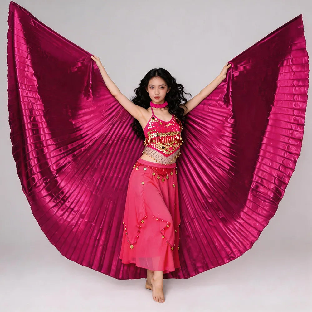 Belly Dance Wings | Pleated | 145cm