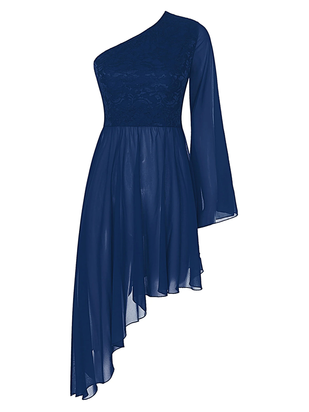 Lace Chiffon Praise Dance Overlay