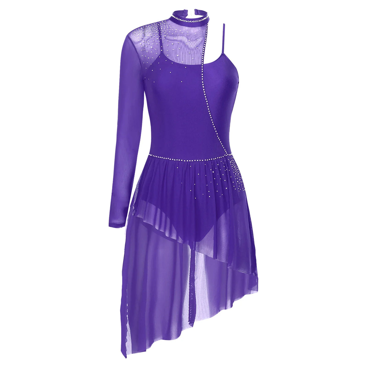 Lyrical Dance Dress | Flowing Mesh