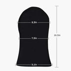 Black Full-Face Mask | Stretch Fabric Balaclava