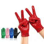 Sequin Dance Gloves | Stage Sparkle