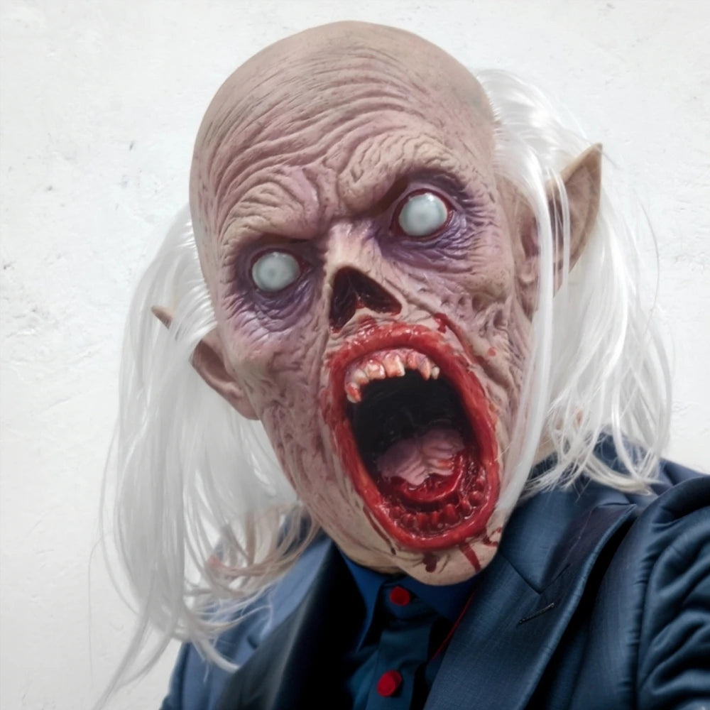 Vampire Horror Mask | Open Mouth