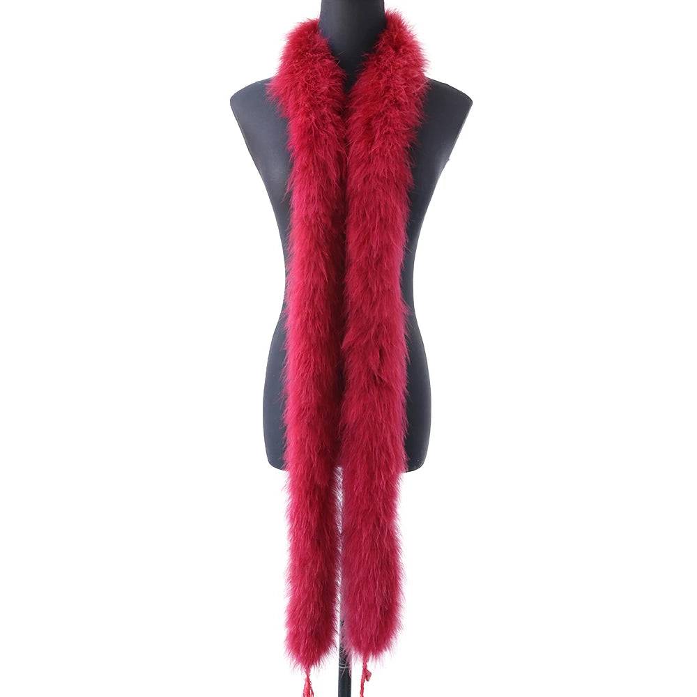Turkey Feather Boa | Soft Stage Glamour