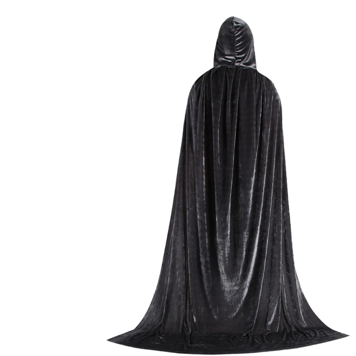 Hooded Velvet Costume Cloak