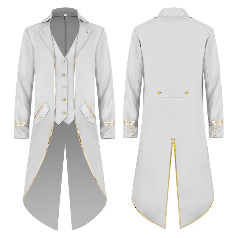 Victorian Tailcoat | Steampunk Gothic Jacket | 6 Colors
