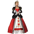 Queen of Hearts Costume | Alice in Wonderland | Royal Cosplay Dress