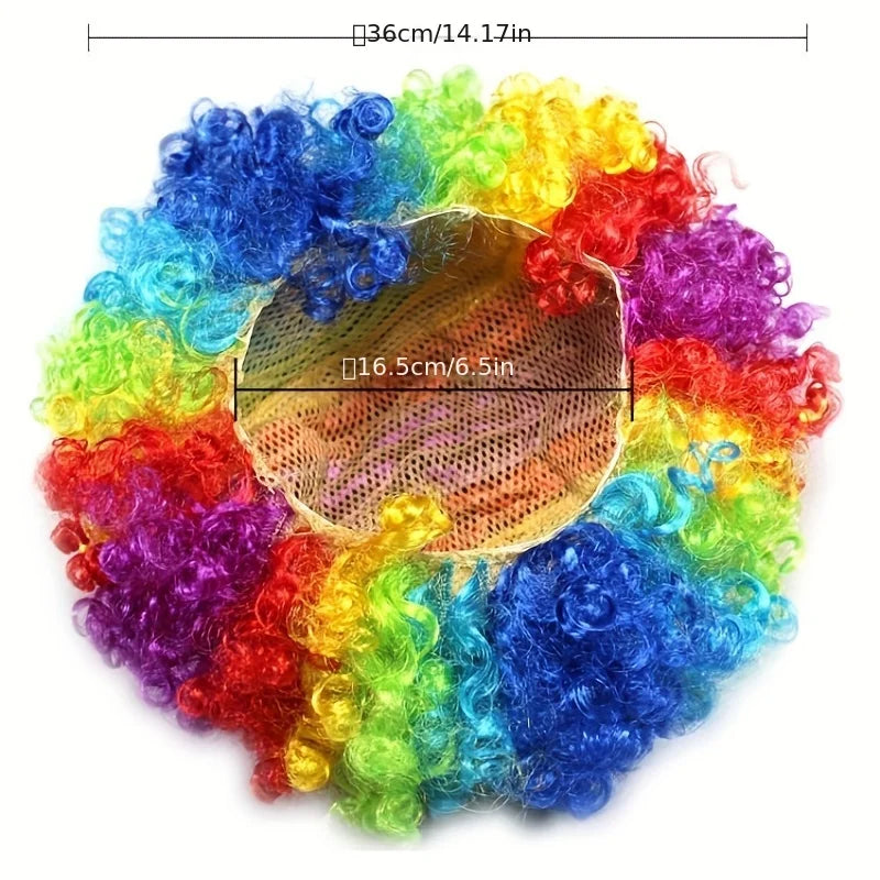 Rainbow Afro Wig | Pride & Stage