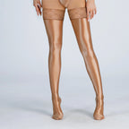 Glossy Satin Over-the-Knee Stockings | Shiny Thigh-High | One Size