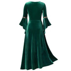 Medieval Lace-Up Gown | Long Sleeve | Floor-Length