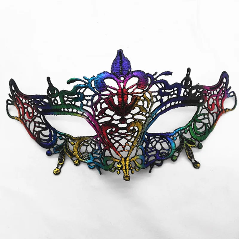 Lace Masquerade Eye Mask | Hollow Filigree | 28 Styles