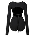 Girls Latin Dance Costume | Backless Bodysuit & Skirt