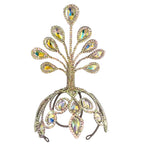 Oversized Crystal Branch Tiara | Drag Queen Headpiece