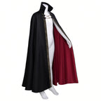 Vampire Cape | Red Lining | Metal Chain Clasp