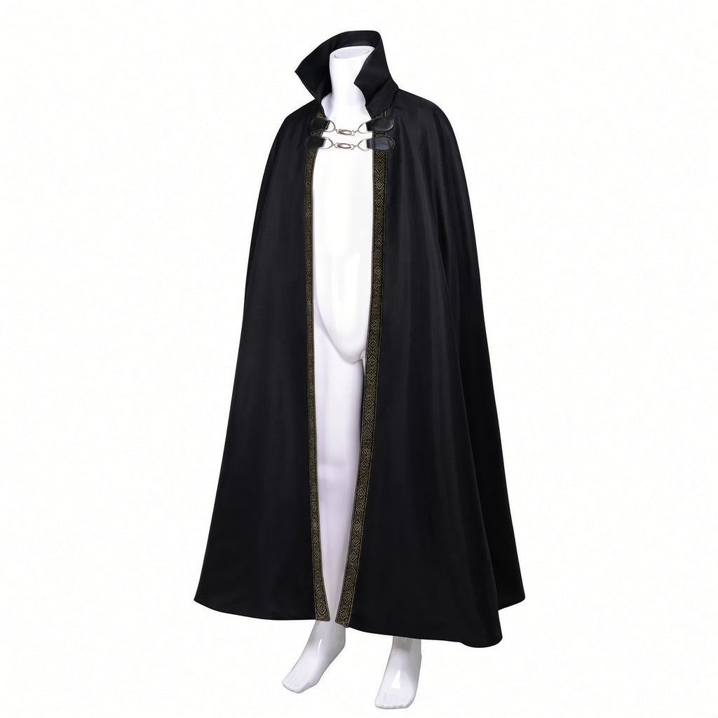 Vampire Cape | Red Lining | Metal Chain Clasp