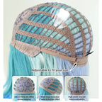Mermaid Wig | Blue Green Ombre | Long Wavy