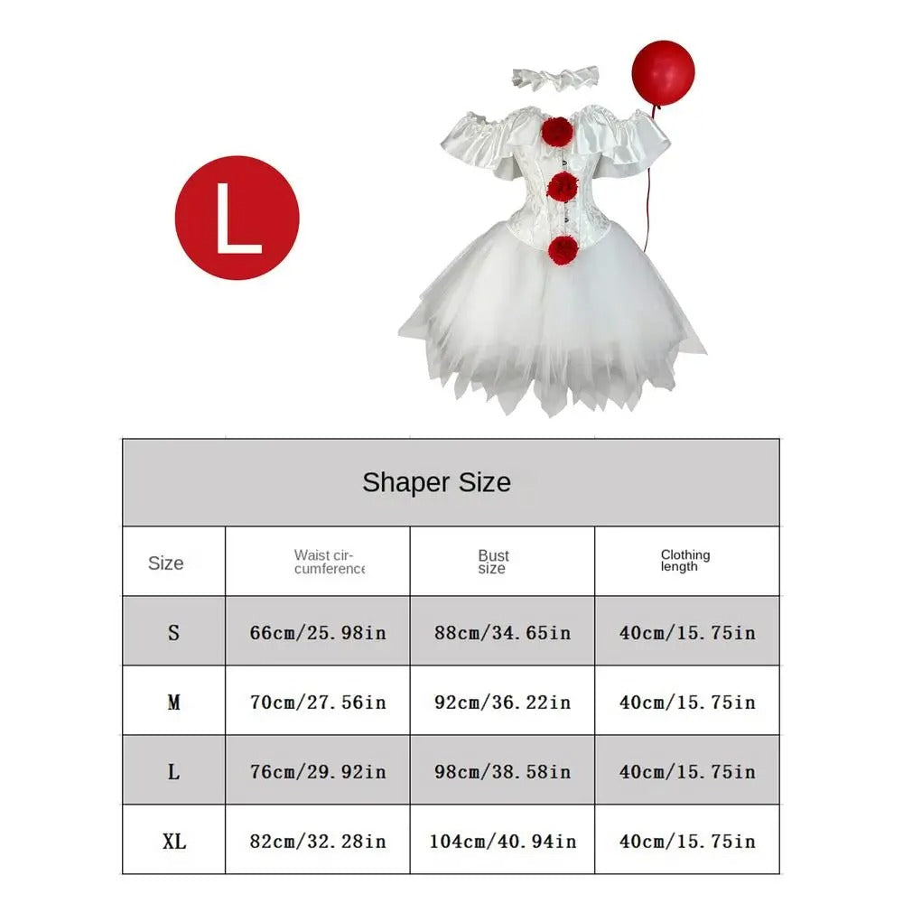 Clown Corset Set | Skirt & Neckpiece